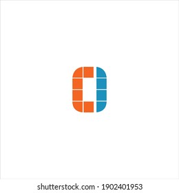 C O letter logo vector design on white color background. co icon