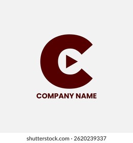 Diseño de logotipo de empresa de Botón C play