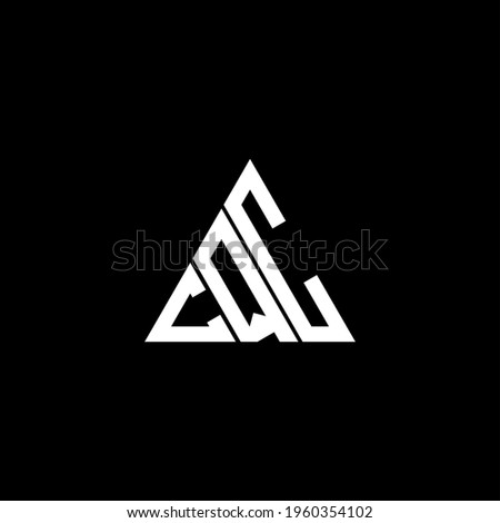 C Q C letter logo creative design. CQC icon