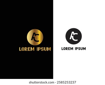 a c retter logo vector desigen