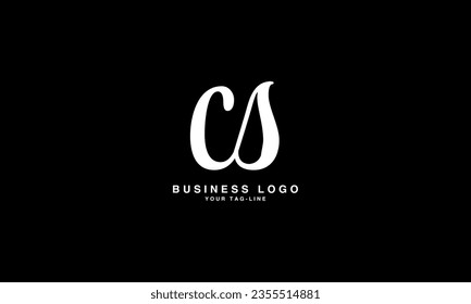 C, S, CS, SC, Abstract Letters Logo Monogram