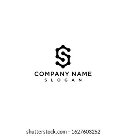 C and S logos with variations that look modern