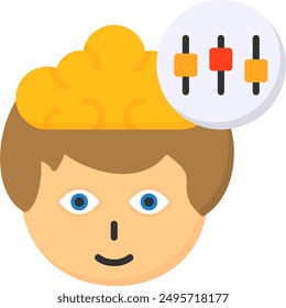 C Sharp Line Filled Vector Icon Design