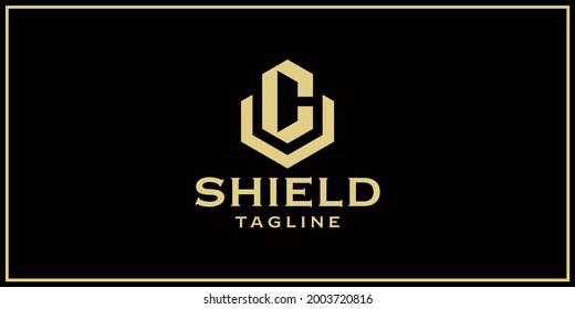 C shield logo design inspiration