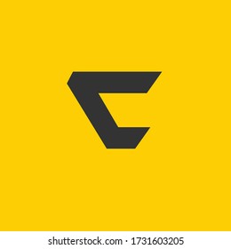 C Zeichen oder C Symbol Logo im Vektorformat. im Vektorformat herunterladbar.