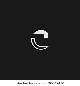 C single letter designs for logo and icons