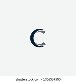 C single letter designs for logo and icons