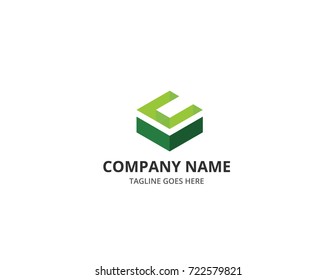 C Square Letter Logo