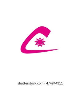 c star logo vector