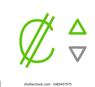 C, SVC, 222, Colon,El Salvador Banking Currency icon typography logo banner set isolated on background. Abstract concept graphic element. Collection of currency symbols ISO 4217 signs used in country