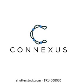 C tech logo design eps