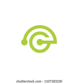 c tech logo template