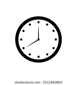 c, Zeit-Symbole. Uhrensymbole auf weißem Hintergrund, 10.