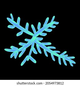 C. utilis candida. Pathogenic yeast-like fungi of the Candida type morphological structure. Vector illustration
