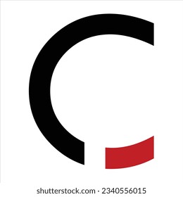C vector logo design symbol icon creative
