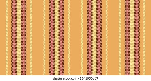 C0s vertical pattern background, fade texture lines stripe. Tarpet textile fabric vector seamless in orange and dark colors palette.