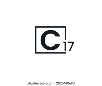 C17, 17C Initial letter logo