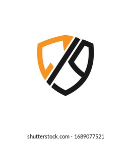 Icono de diseño del logotipo de letra c19