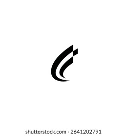 C2 technology line design logo