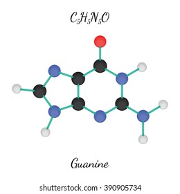 C5H5N5O guanine molecule