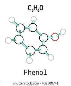 C6H6O Phenol Molecule