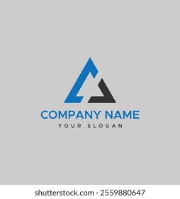 CA, AC, Abstract Letters Logo Monogram
