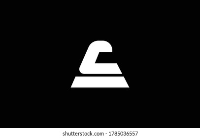 CA AC ACS logo design concept with background. Initial based creative minimal monogram icon letter. Modern luxury alphabet vector design