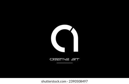 CA, AC, C, A letras abstractas monograma logotipo
