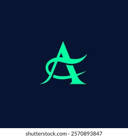 CA or AC creative unique logo vector design. AC Initial Design