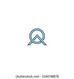 CA, AC Letter Logo Design Template Vector