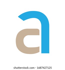 CA / AC LETTER LOGO DESIGN VICTOR