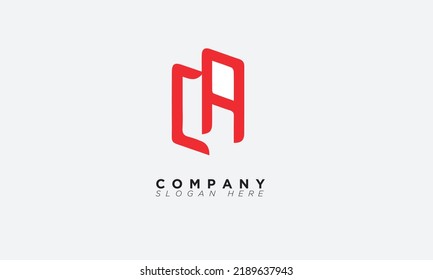 CA Alphabet letters Initials Monogram logo AC, C and A