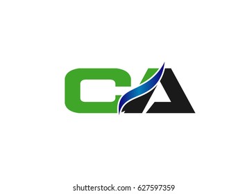 Ca Company Group Linked Letter Logo Stock Vector (Royalty Free ...