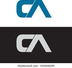CA creative letter logo for your company