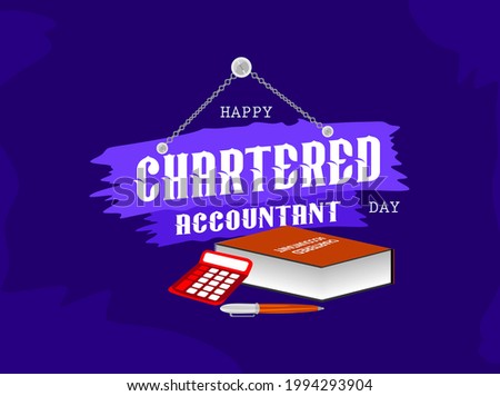 CA Day, Chartered Accountant Day Creative Design