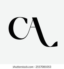 ca Initial Letter Logo Symbol