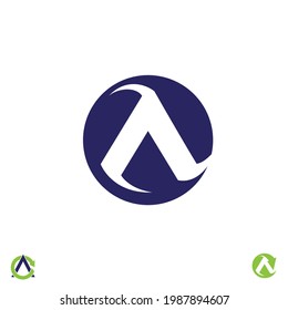 CA letter based monogram concept symbol vector format
for brand, business logo, design element or any other purpose.