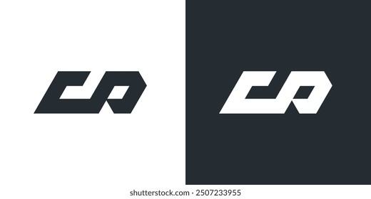 CA letter icon logo vector. Modern futuristic abstract business design