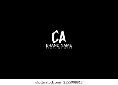 CA letter logo Creative Design. CA monogram Logo Unique Concept Vector. CA creative modern flat abstract initials letter logo.