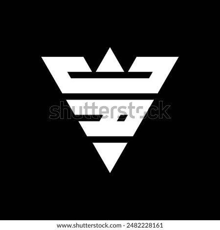 CA letter logo, letter with crown logo