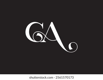CA Letter logo design and company logo
