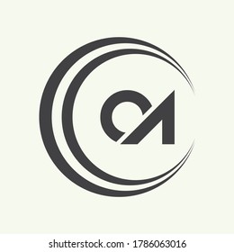Creative Symbole für das Design von Logos für Buchstaben - Modern Letters - Vektorlogo für Buchstaben