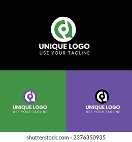 Ca letter logo design template 