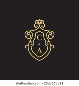 Erstmaliges Logo der CA-Linie in hochwertigem professionellem Design, das gut auf allen Printmedien gedruckt werden kann