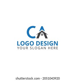 CA Logo Design Construction Logo 