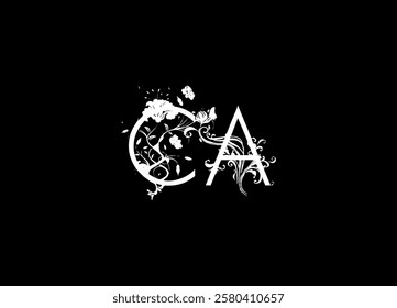 CA Logo Design Creative and Modern Logo Design