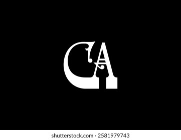 CA logo desing and monogram logo