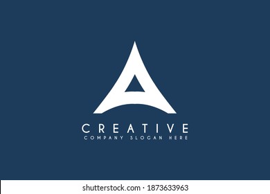 CA Logo. CA Letter Icon Design Vector Illustration.