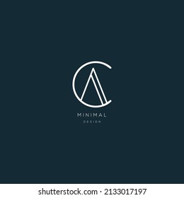 CA-Logo, modernes Design