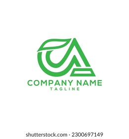 ca typography logo design alphabet